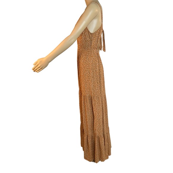 So Good For Life Prairie Floral, Cut Out Maxi Dress Adjustable Straps Size Large - Picture 7 of 9